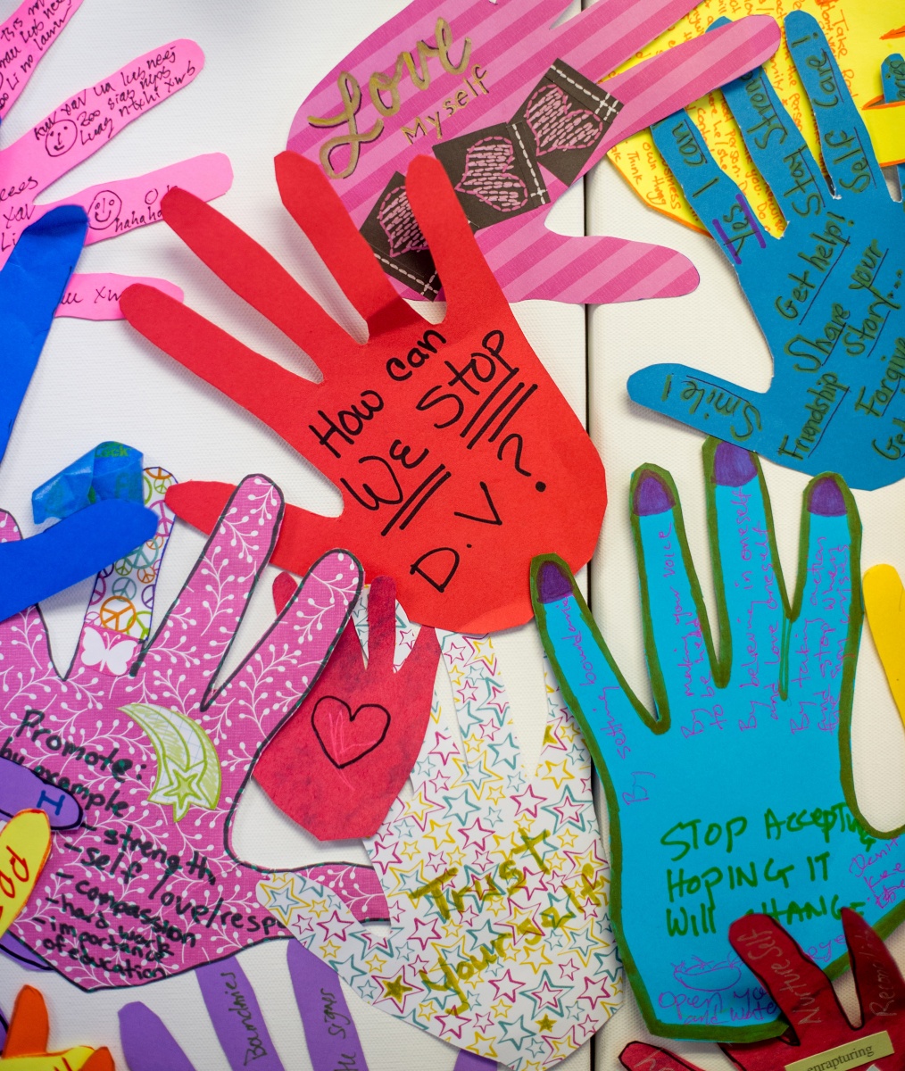Artwork by domestic violence survivors to promote healing