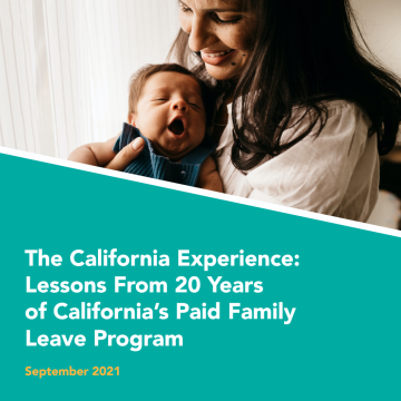 California Paid Medical leave report cover
