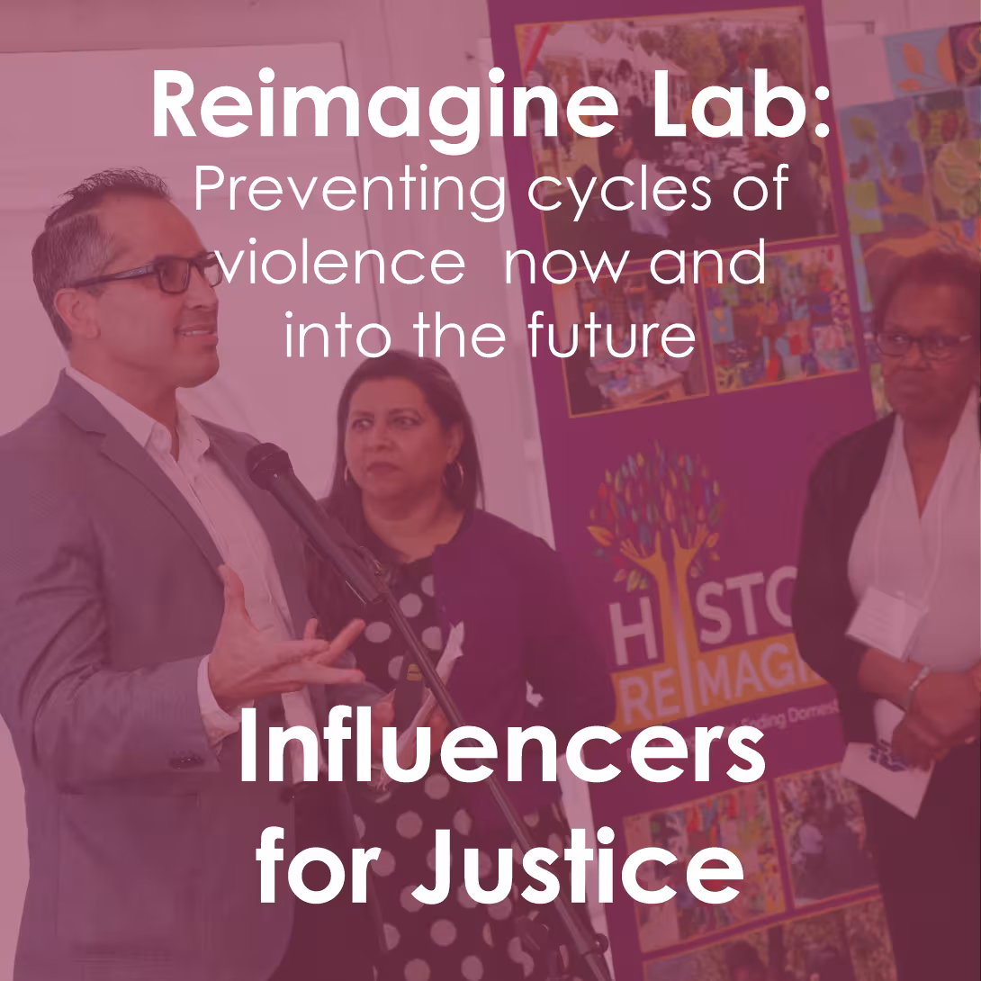 The Reimagine Lab grouo Influencers for Justice